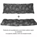 Poduszki na Huśtawkę Ogrodową CLASSIC 150cm + Jaśki W13