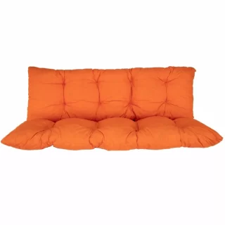 Poduszki na Huśtawkę Ogrodową MALIBU 150cm Pomarańczowy